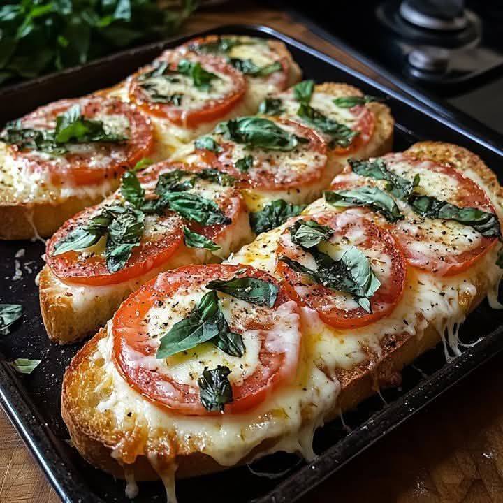 Tomato Basil Garlic Bread (WW-Friendly Edition)