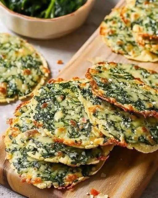 Spinach & Feta Crisps