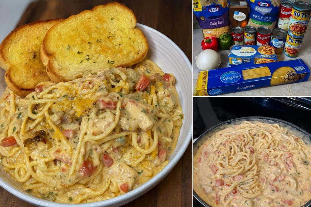 WW Slow Cooker Chicken Spaghetti