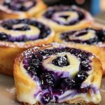 Blueberry Cheesecake Rolls (Low point, Gluten-Free)