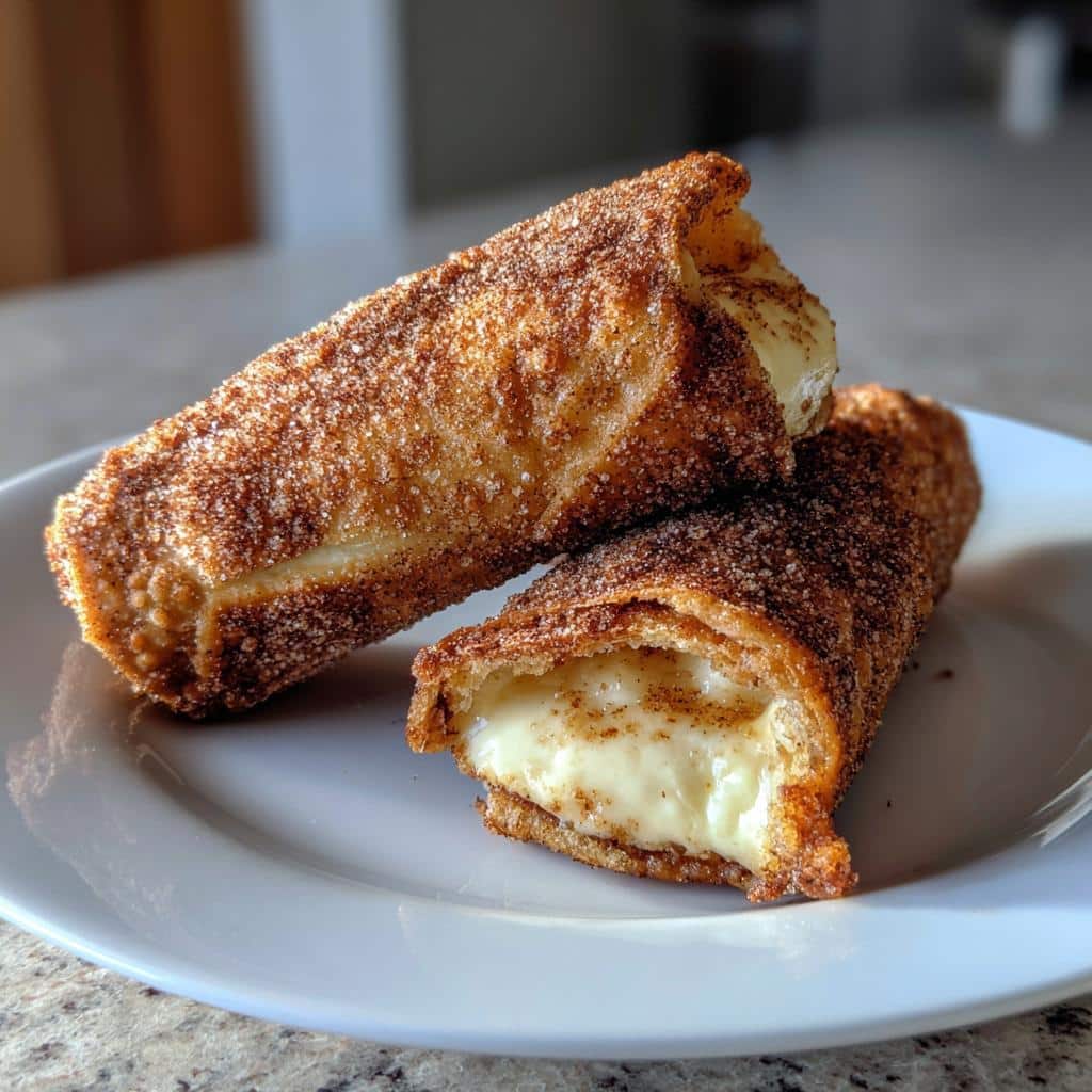 WW Air Fryer Churro Cheesecake Rolls