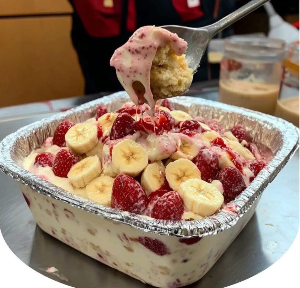WW Strawberry Banana Pudding