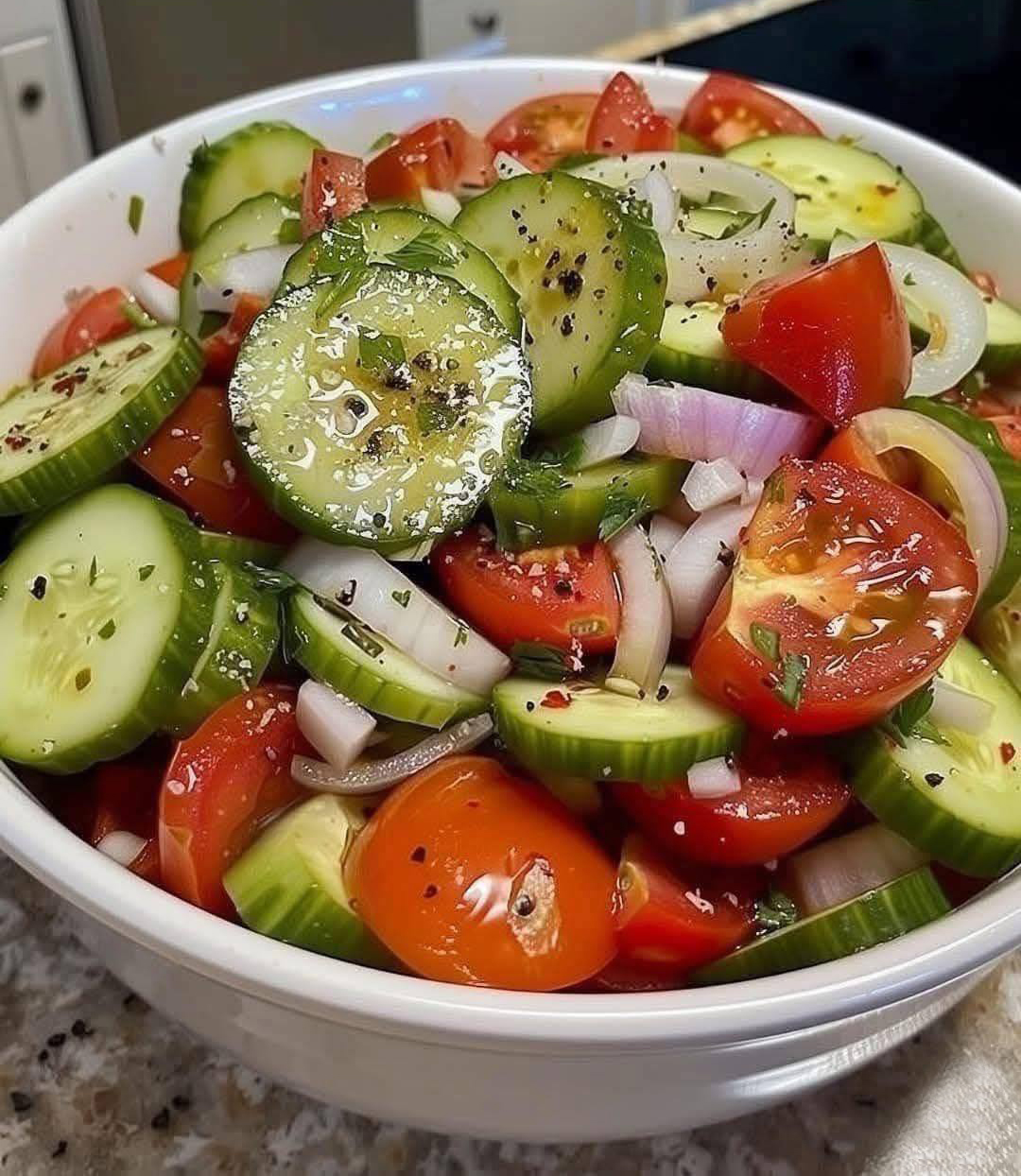 Marinated Veggie Salad (WW Light Version)