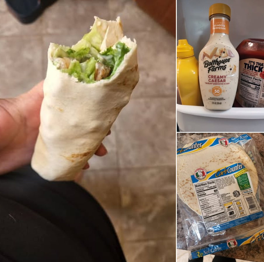 WW Shrimp Caesar Wrap