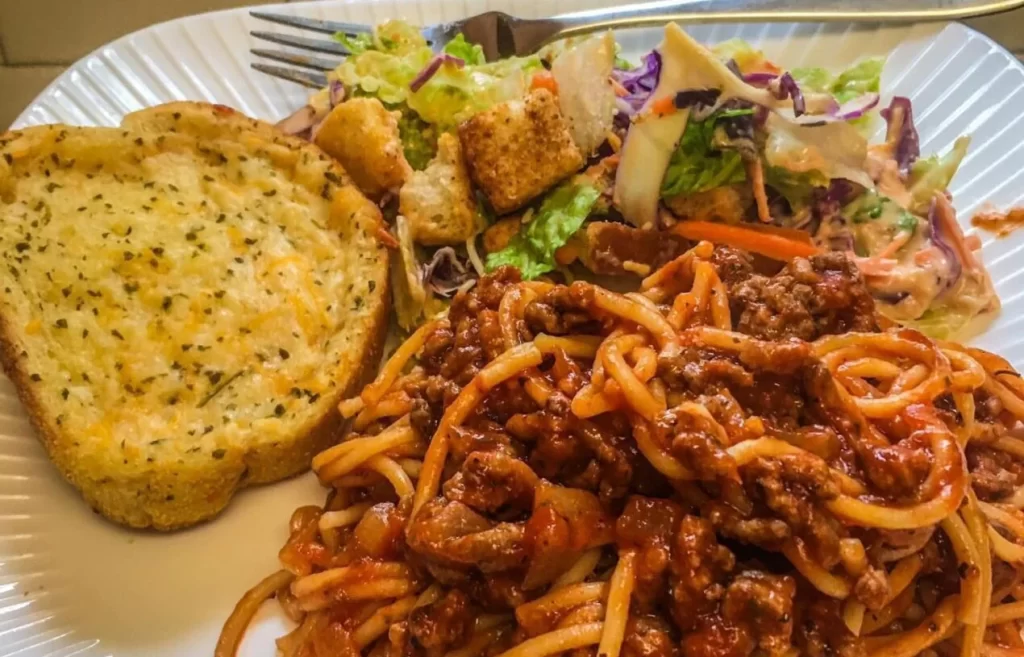 WW Spaghetti with Turkey Bolognese (Lightened Up)