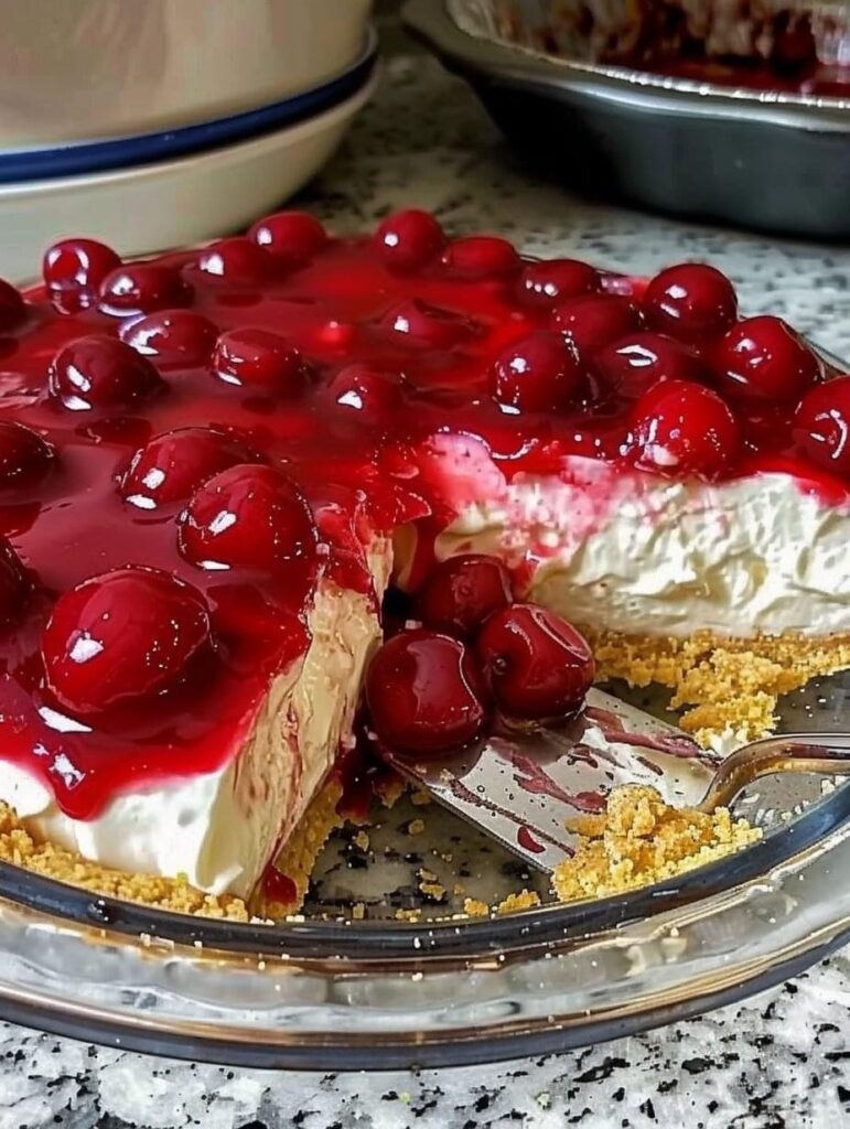 No-Bake Cherry Cheesecake (WW-Friendly)