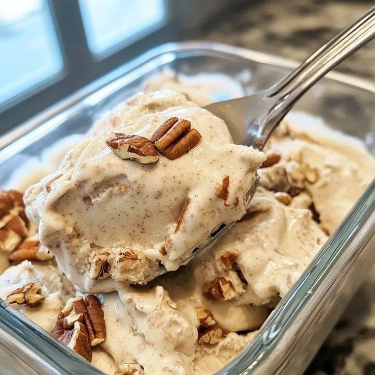 Butter Pecan Light Ice Cream (WW-Friendly)