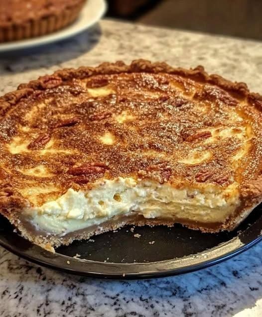 Pecan Cheesecake Pie (WW-Friendly)
