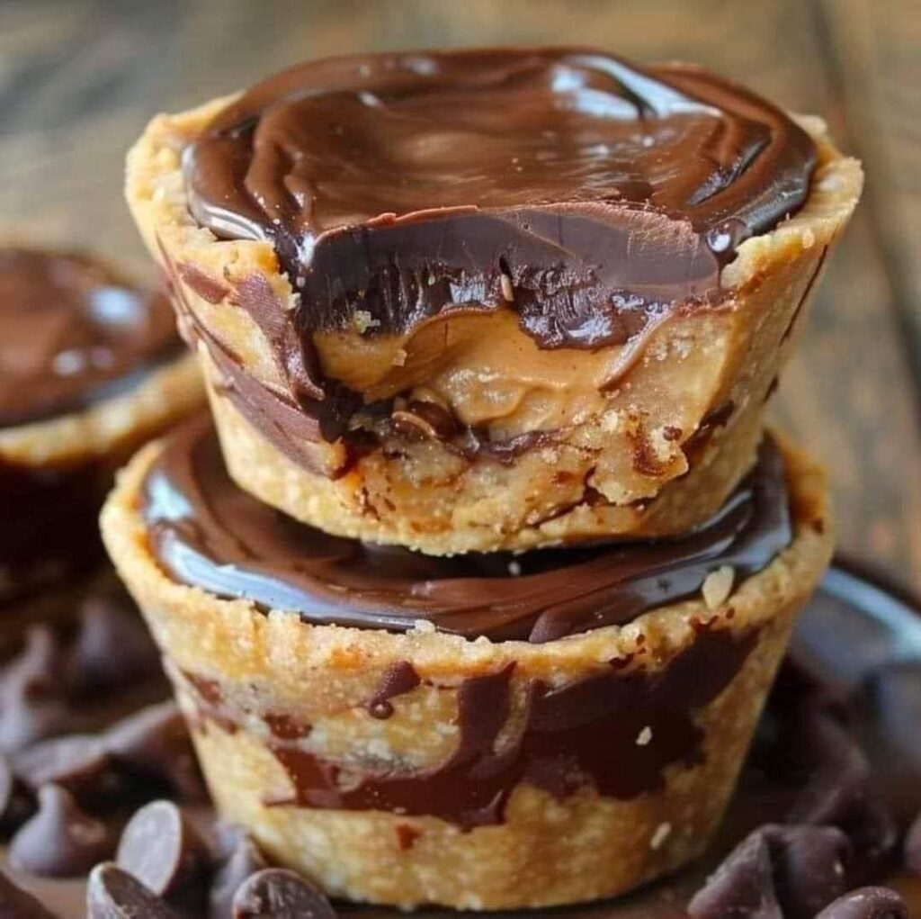WW Mini Chocolate Peanut Butter Pies (Low-Point Makeover)