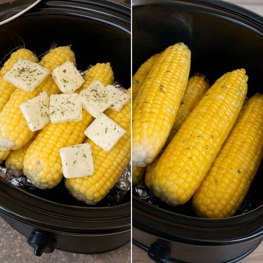 Crockpot Corn on the Cob (WW-Friendly)