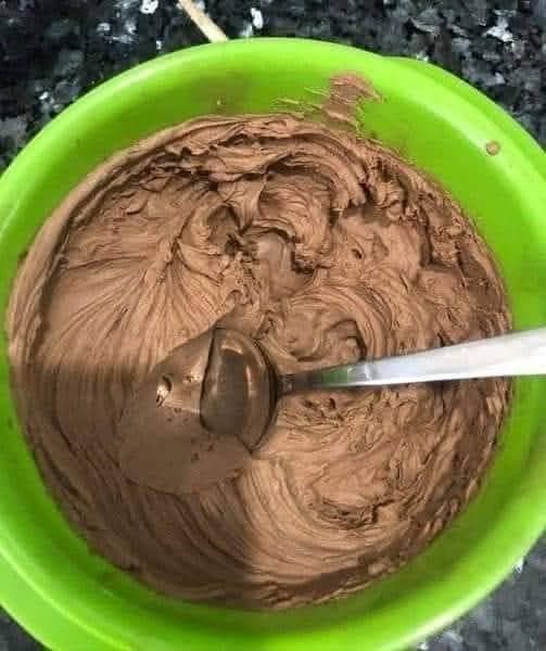Chocolate Whipped Cream Frosting (Lightened Up)