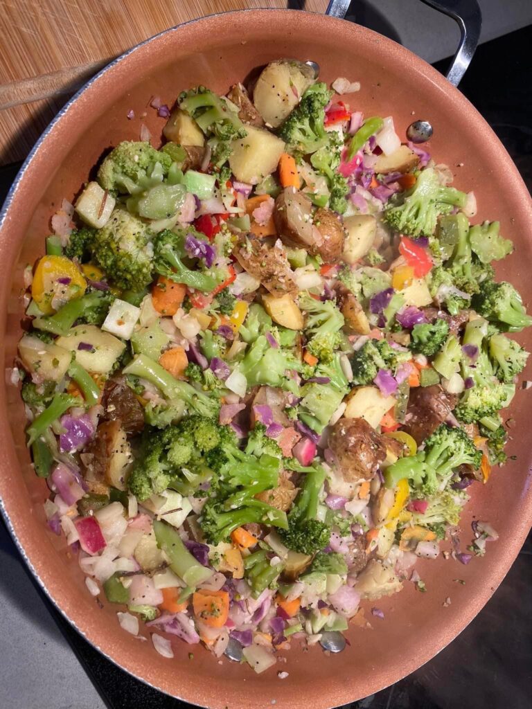 My Stay-On-Track Veggie Stir-Fry
