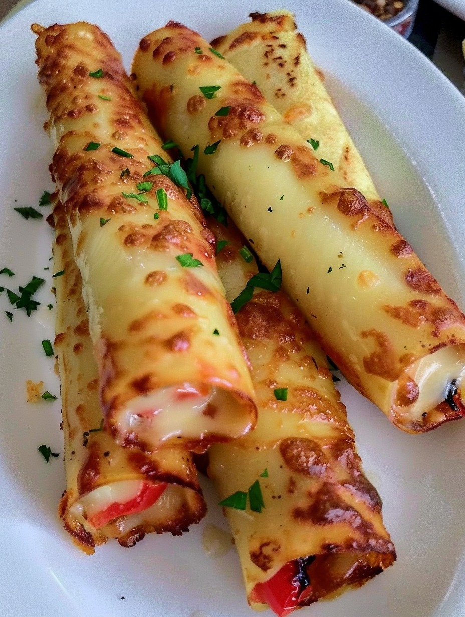 Crispy Cheese Roll-Ups (WW-Friendly Version)