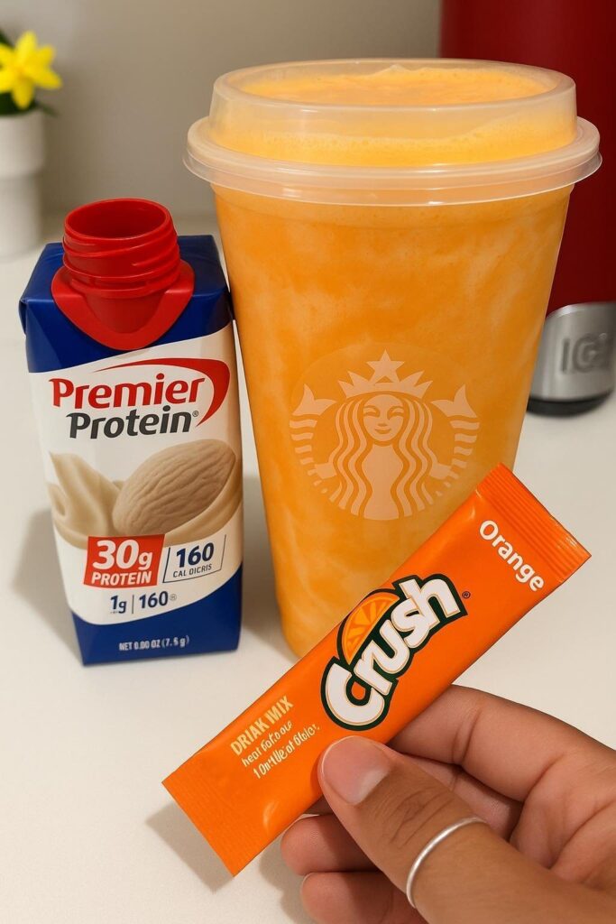 WW Orange Creamsicle Protein Shake