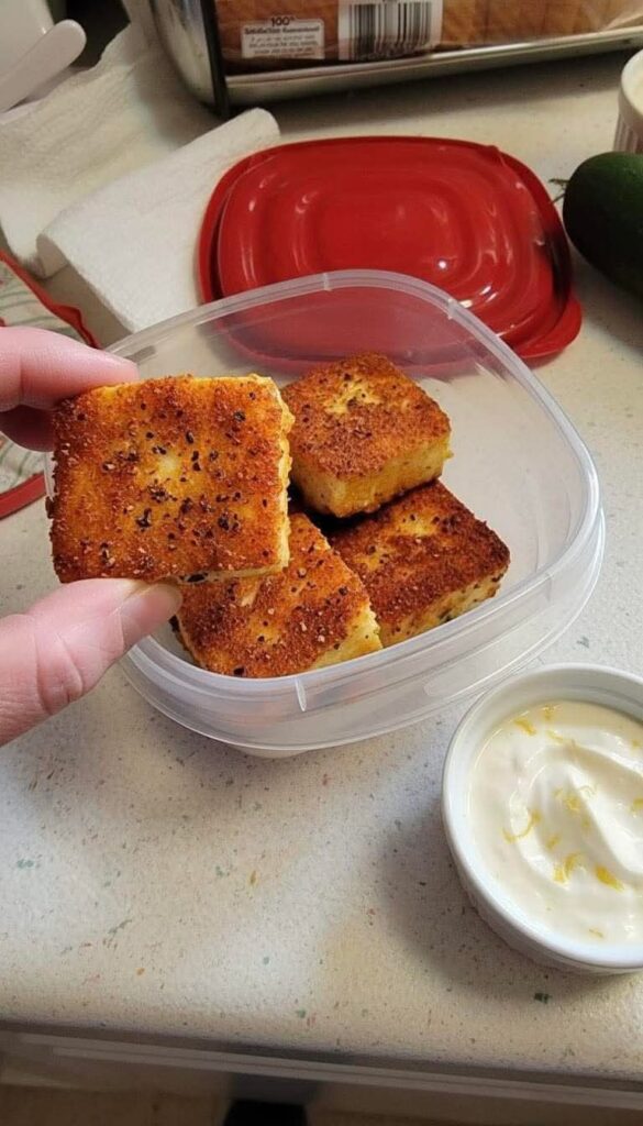 WW Air Fryer Crispy Halloumi Bites