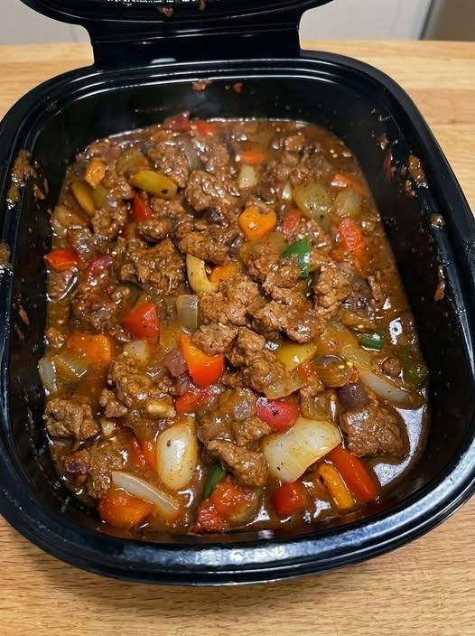 WW Slow-Cooked Pepper Beef