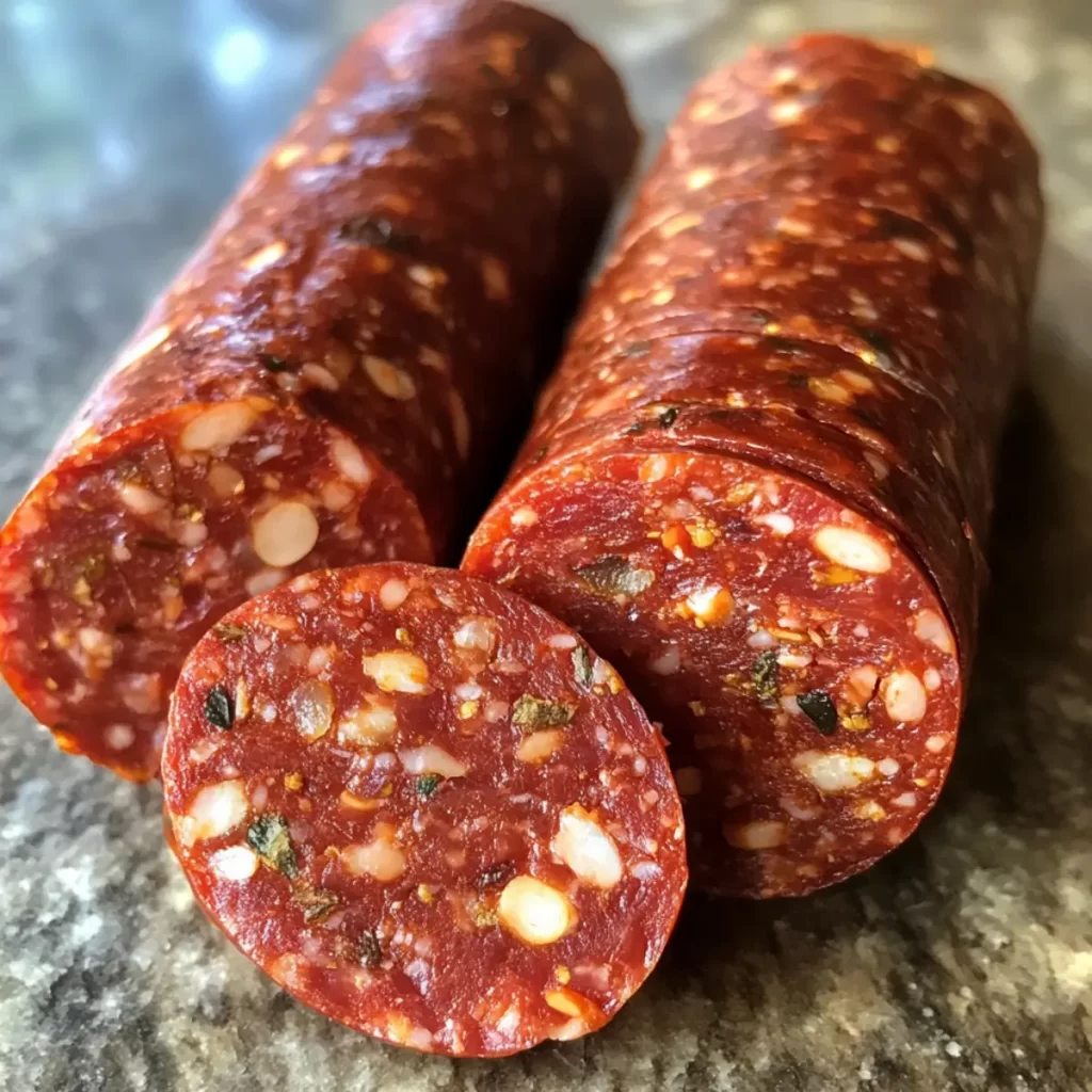 Low-Point Vegan Salami (WW Friendly Seitan Version)