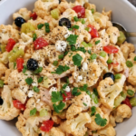 Buffalo Chicken Cauliflower Bowl