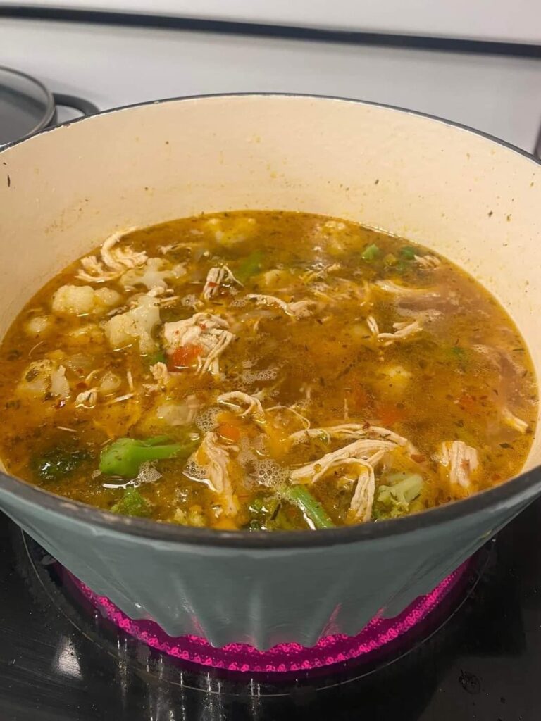 W/W Home Made Detox Southwest Chicken Soup