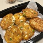 Ultra Low-Point Spicy Cheesy Cauliflower Hash Browns