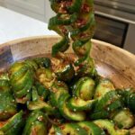 Ultra Low-Point Spicy Asian Cucumber Salad (WW Friendly)