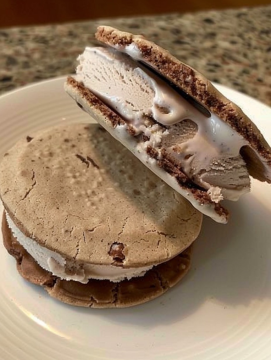 Lighter Chocolate Wafers for Ice Cream Sandwiches
