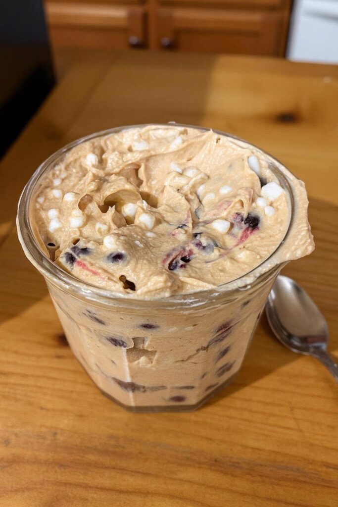 Lemon Blueberry Cheesecake Mousse (WW Low Point Style)