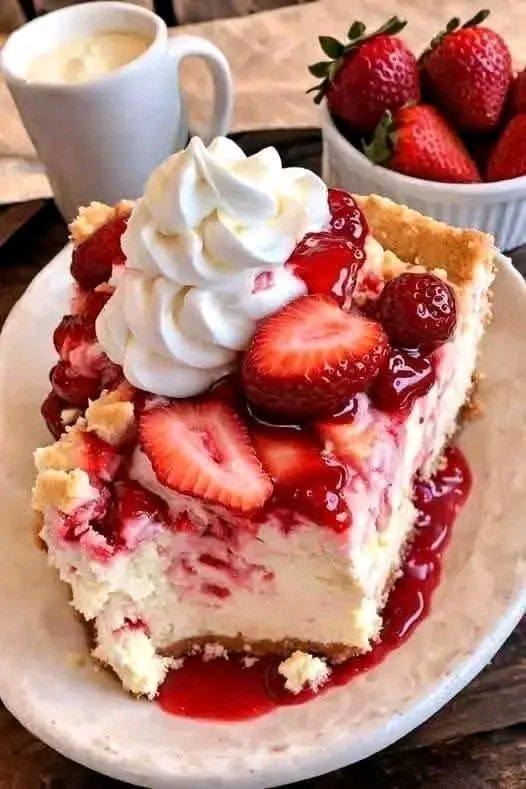 Strawberry Cheesecake Bake