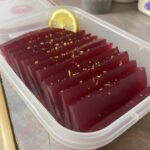 Tea-Infused Jello Slices