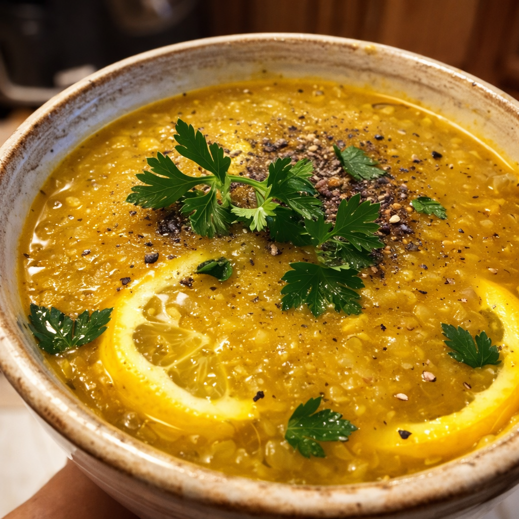 Cozy Lemon Lentil Soup (Lighter Everyday Version)