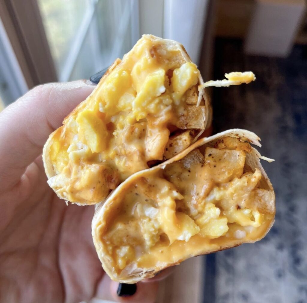 Ultra Low-Point Breakfast Burrito