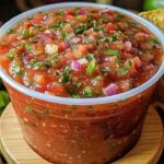 Fresh Homemade Salsa (Weight Watchers Friendly – 0 Points!)