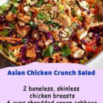 asian chicken crunch salad
