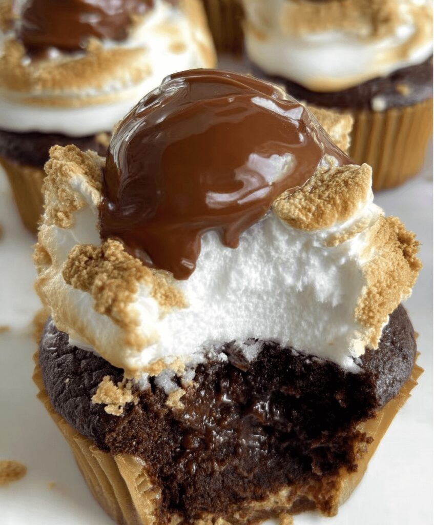 Ultra Low-Point S’mores Cupcakes (WW Friendly)