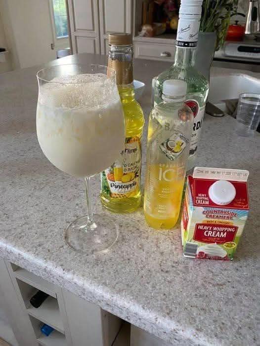 Zero-Point Tropical Piña Colada Mocktail (WW Friendly)
