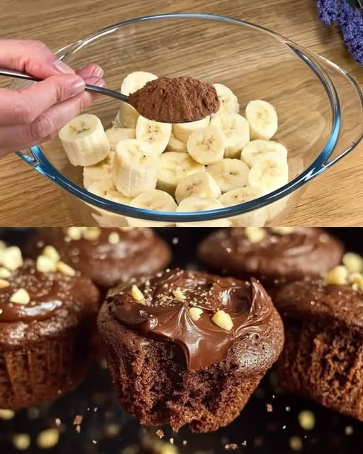 Ultra Low-Point Chocolate Banana Oat Muffins (WW Friendly)