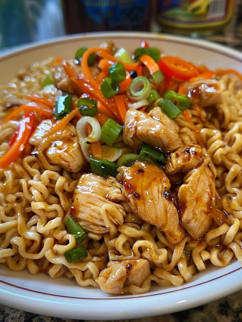 Ultra Low-Point Asian Chicken Noodle Bowl (WW Friendly)