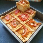 Ultra Low-Point Cheese, Onion & Potato Pie (WW Friendly)