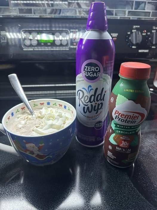 High-Protein Mint Hot Chocolate (WW Friendly)