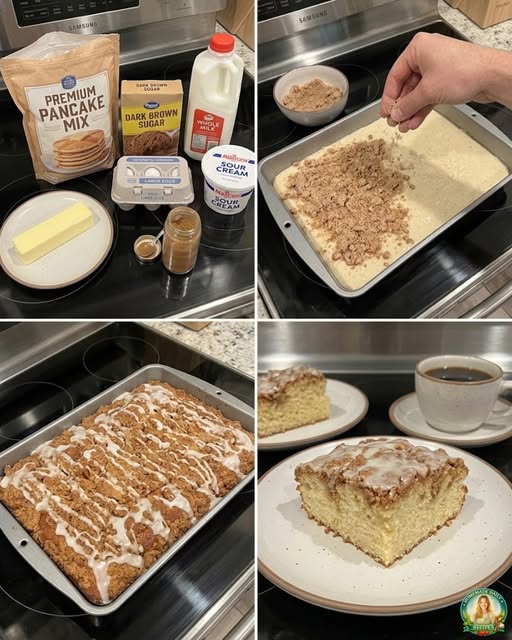 Weight Watchers Friendly Cinnamon Crumble Coffee Cake