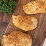 Easy Air Fryer Parmesan Crusted Pork Chops