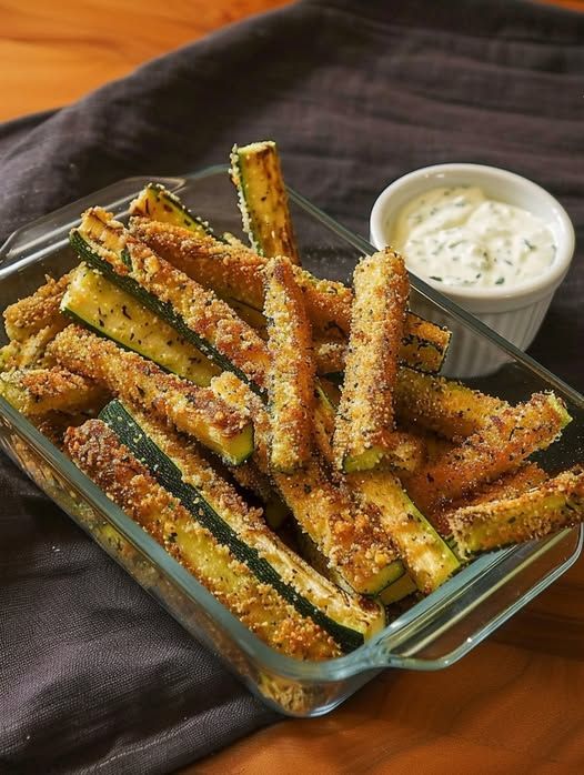 Air Fryer Zucchini Fries