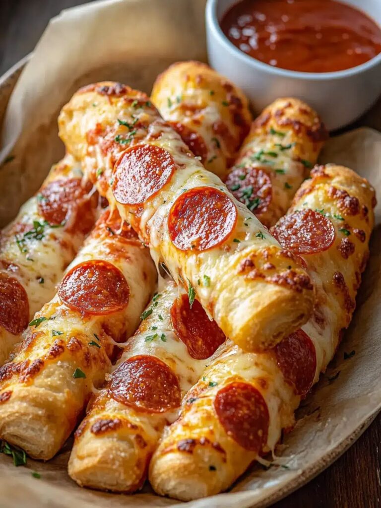 Ultra Low-Point Pepperoni Pizza Sticks (WW Friendly)