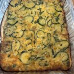 Zucchini Cheese Crustless Pie