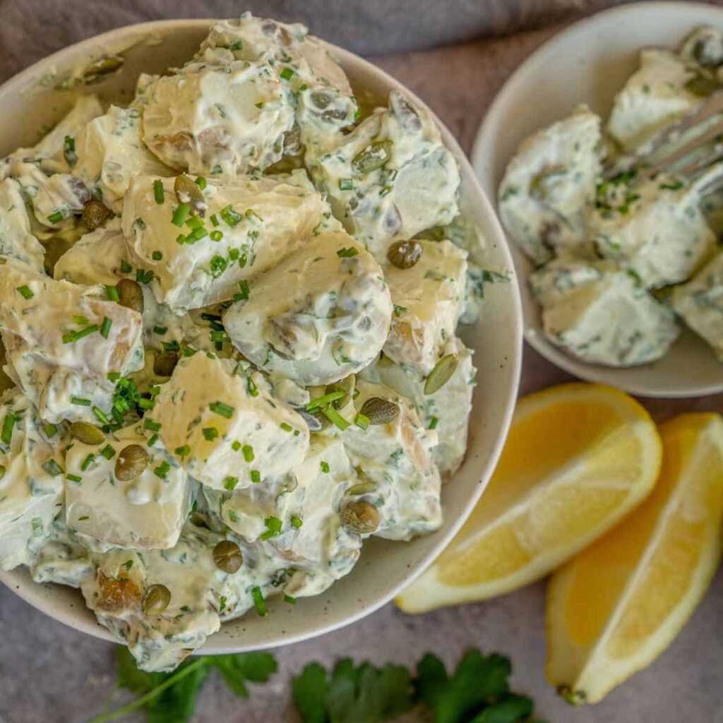 Skinny Loaded Potato Salad