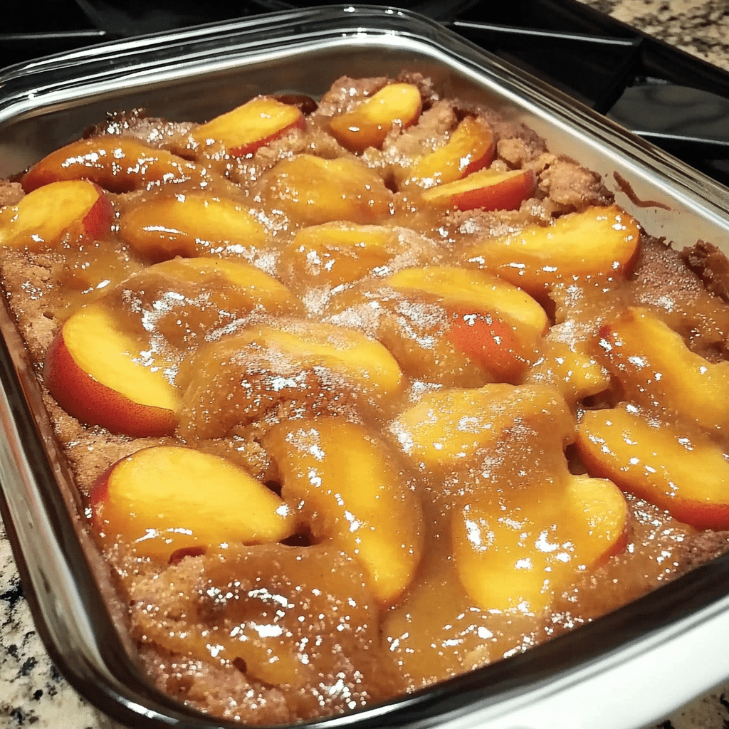 Weight Watchers Peach Cobbler