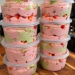 WW Strawberry Matcha Cheesecake Fluff