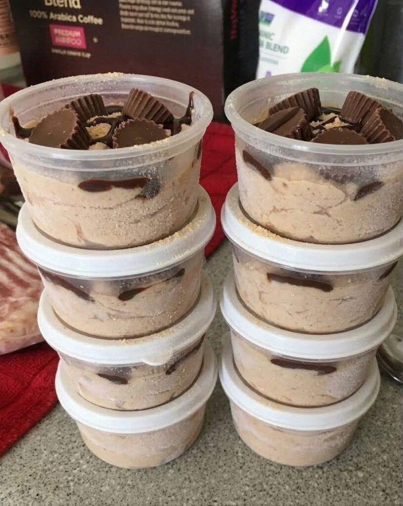 WW Chocolate Peanut Butter Cheesecake Fluff Cups