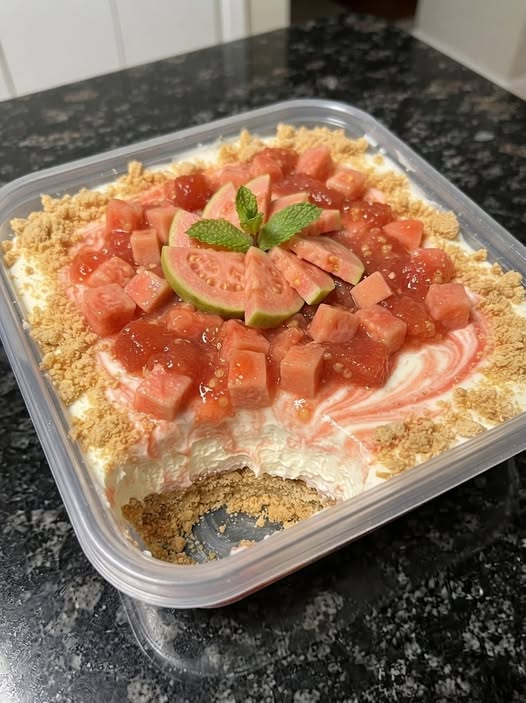 Strawberry Guava Cheesecake Delight (Ultra Low-Point)