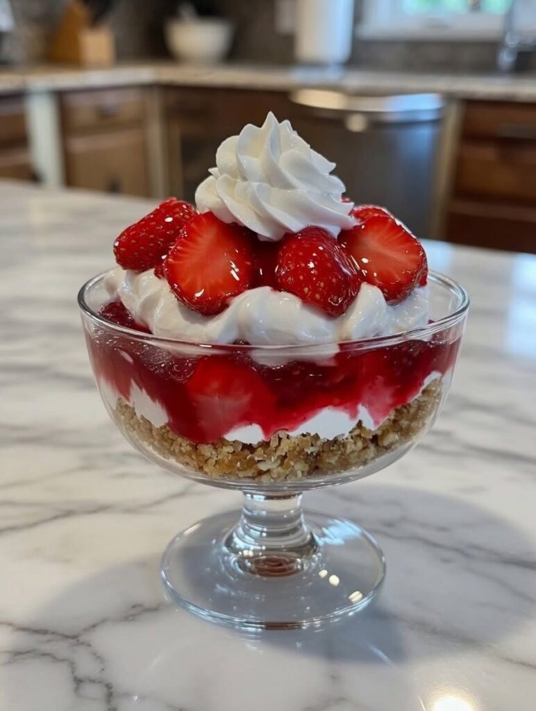 Strawberry Cheesecake Pretzel Delight (Ultra Low-Point)